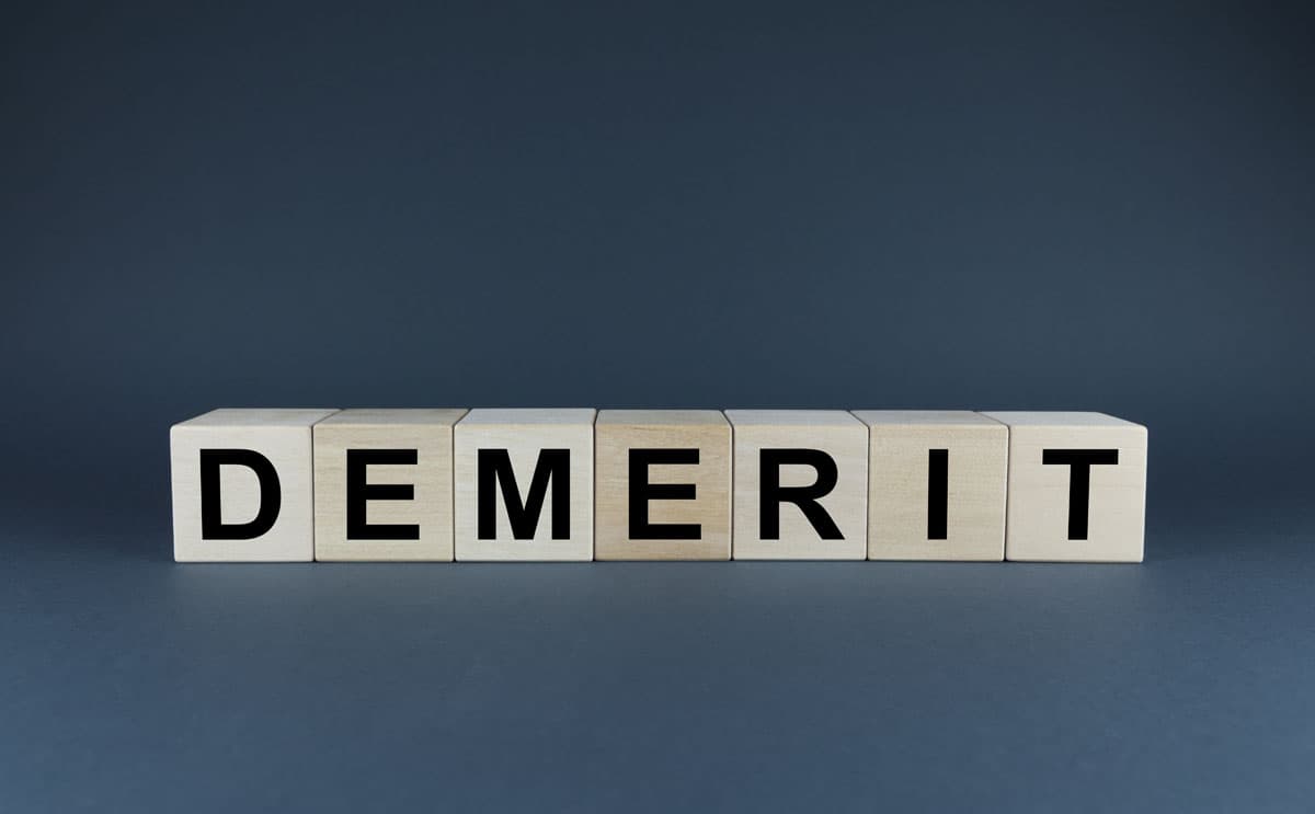 積み木のDEMERITのイメージ
